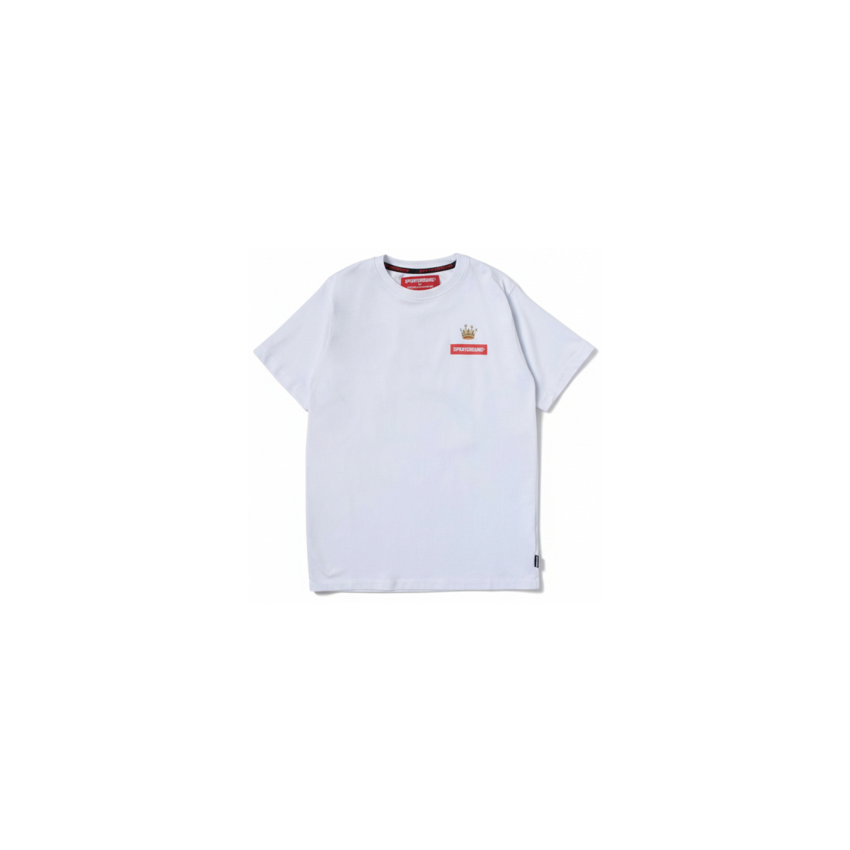 SPRAYGROUND KIDS ASTROMANE JUMP SMOOTH T-SHIRT WHITE J