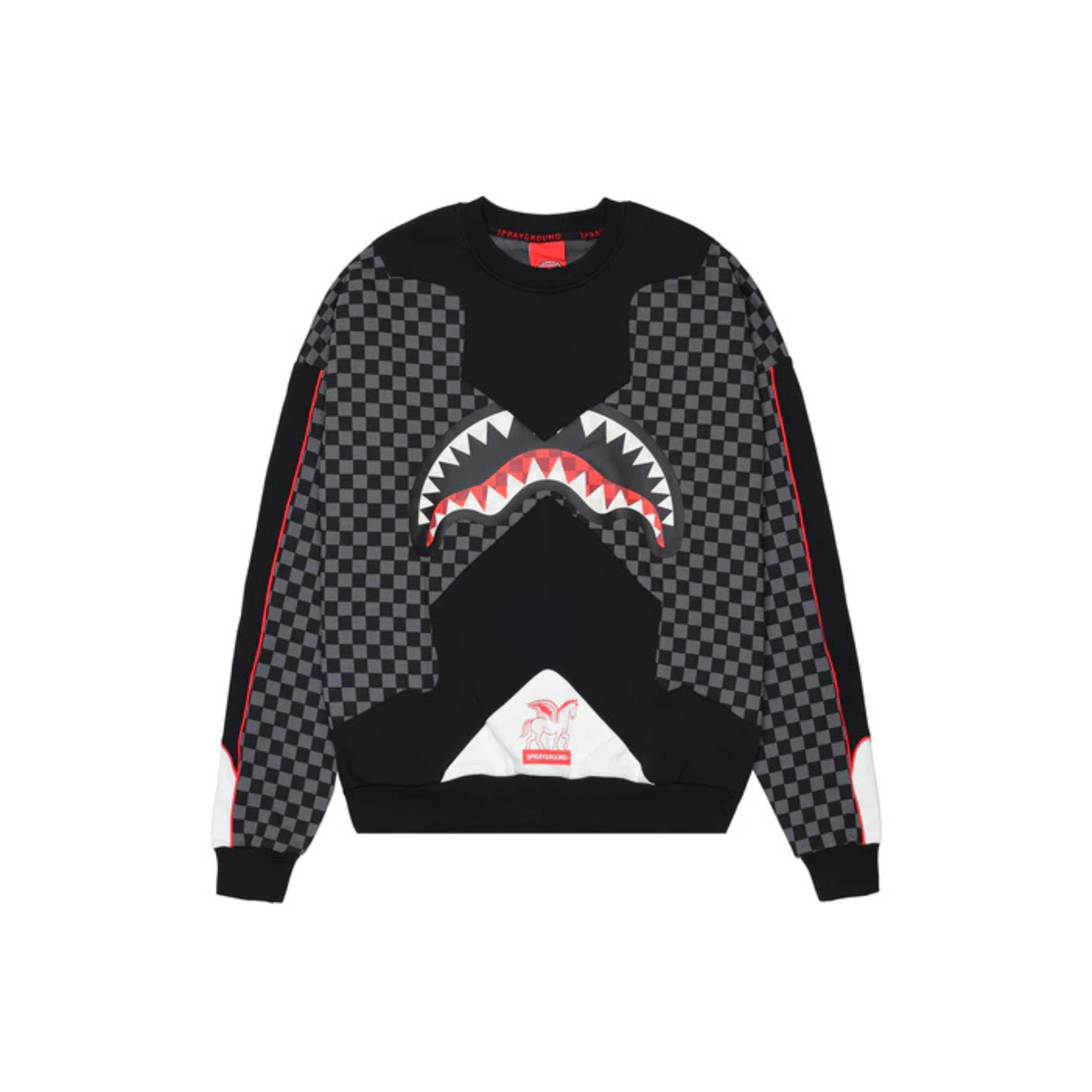 SPRAYGROUND CREW TRIPLE DECKER HEIR TO THRONE GREY