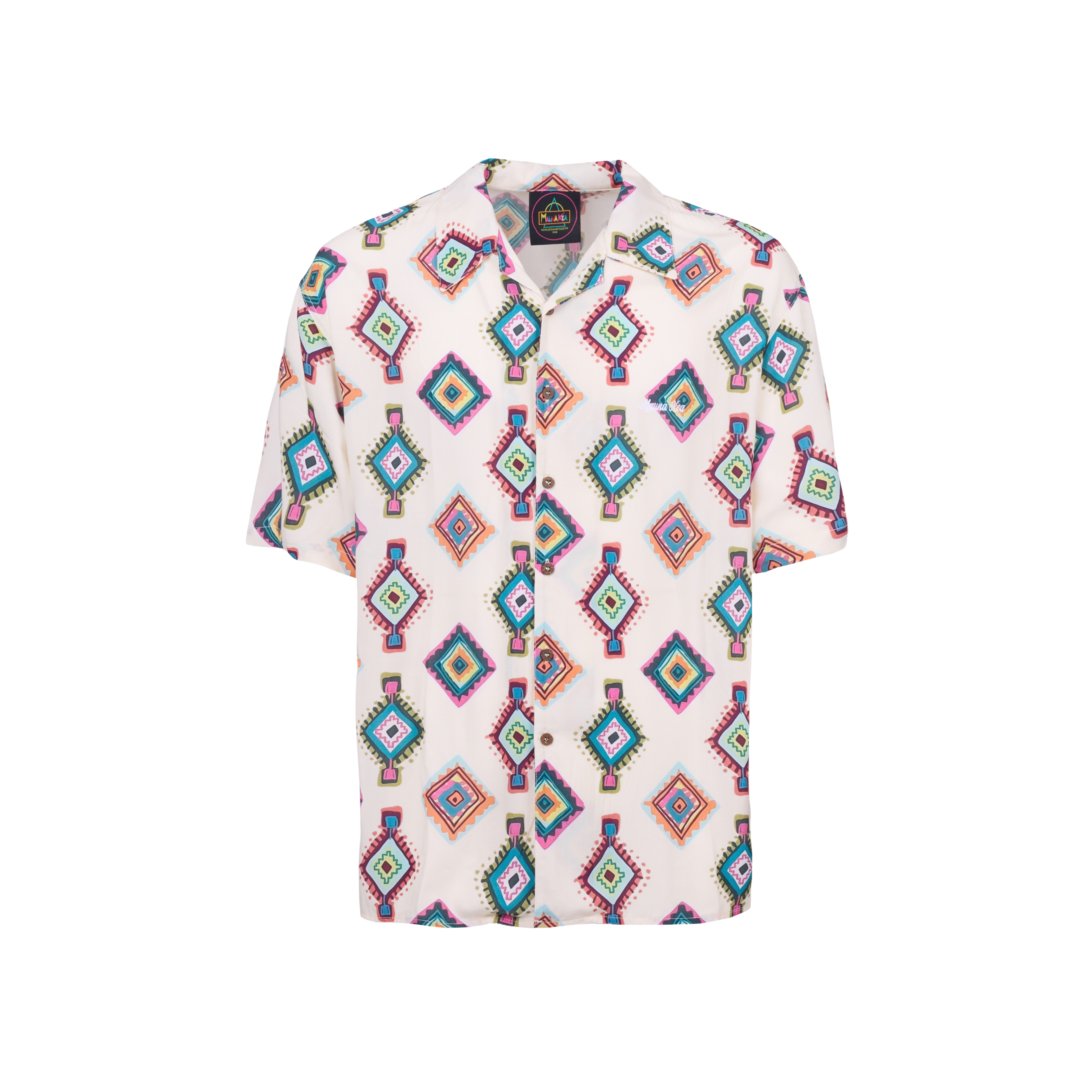 Camicia All Over Print Mauna Kea