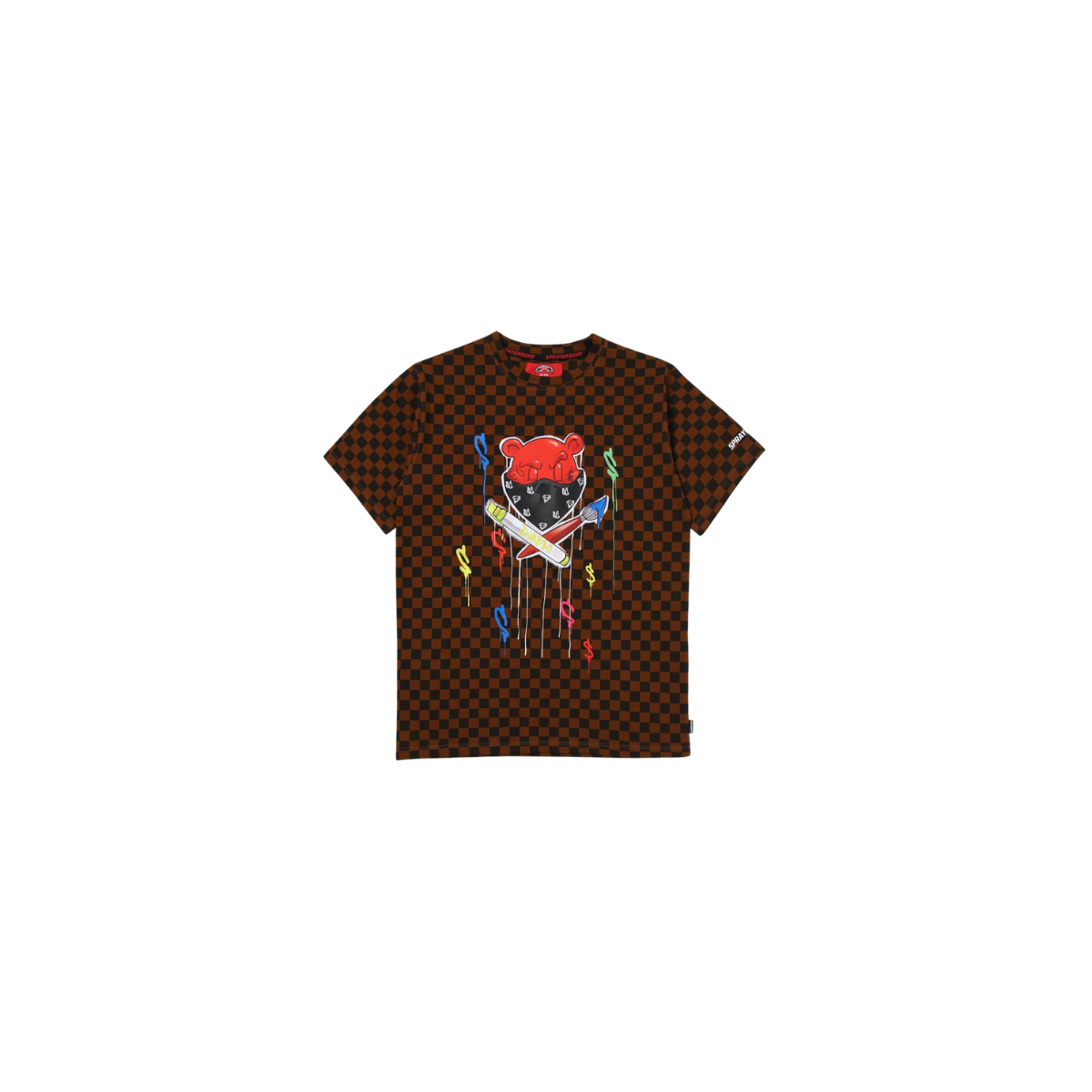 SPRAYGROUND KIDS DIABLO BEAR HEAD T-SHIRT