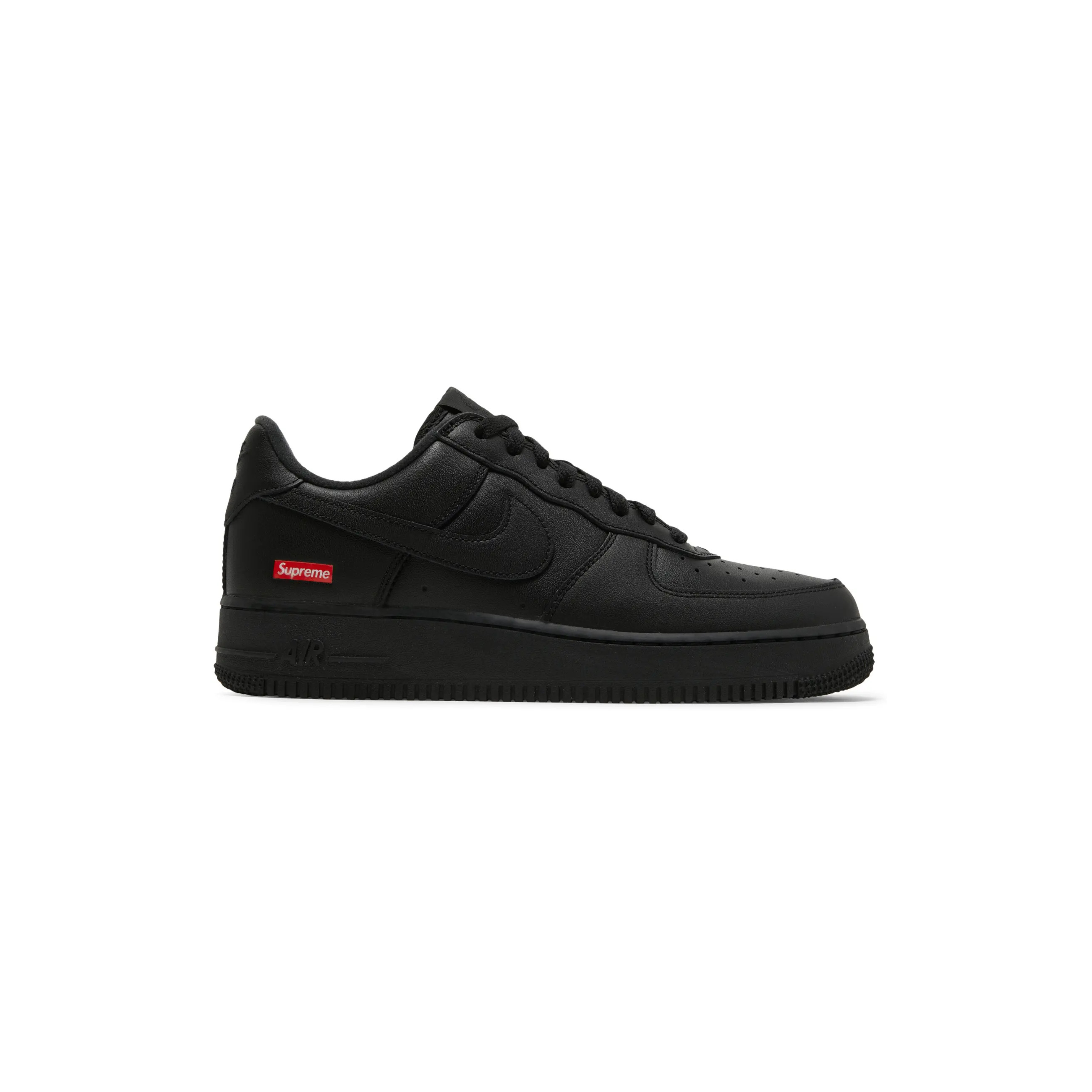 SUPREME X NIKE AIR FORCE 1 LOW 'BOX LOGO - BLACK'