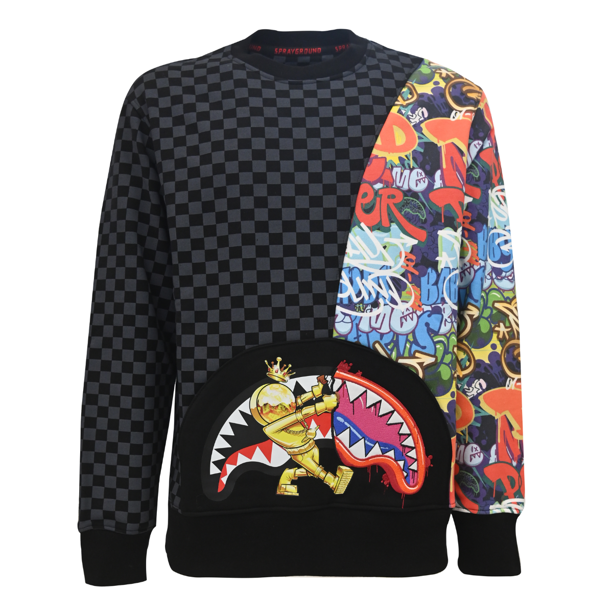 FELPA SPRAYGROUND GRAFFITI ASTROCURTAIN