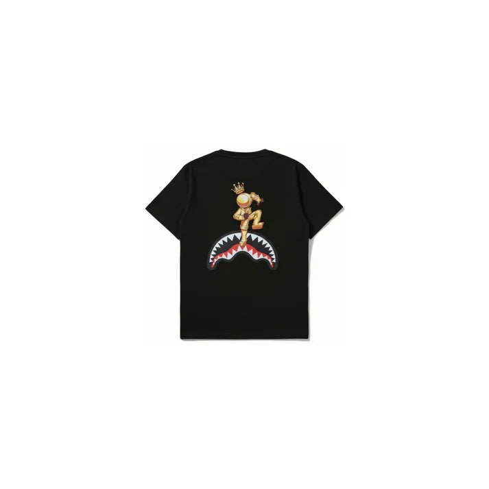 SPRAYGROUND KIDS ASTROMANE JUMP SMOOTH T-SHIRT BLACK J